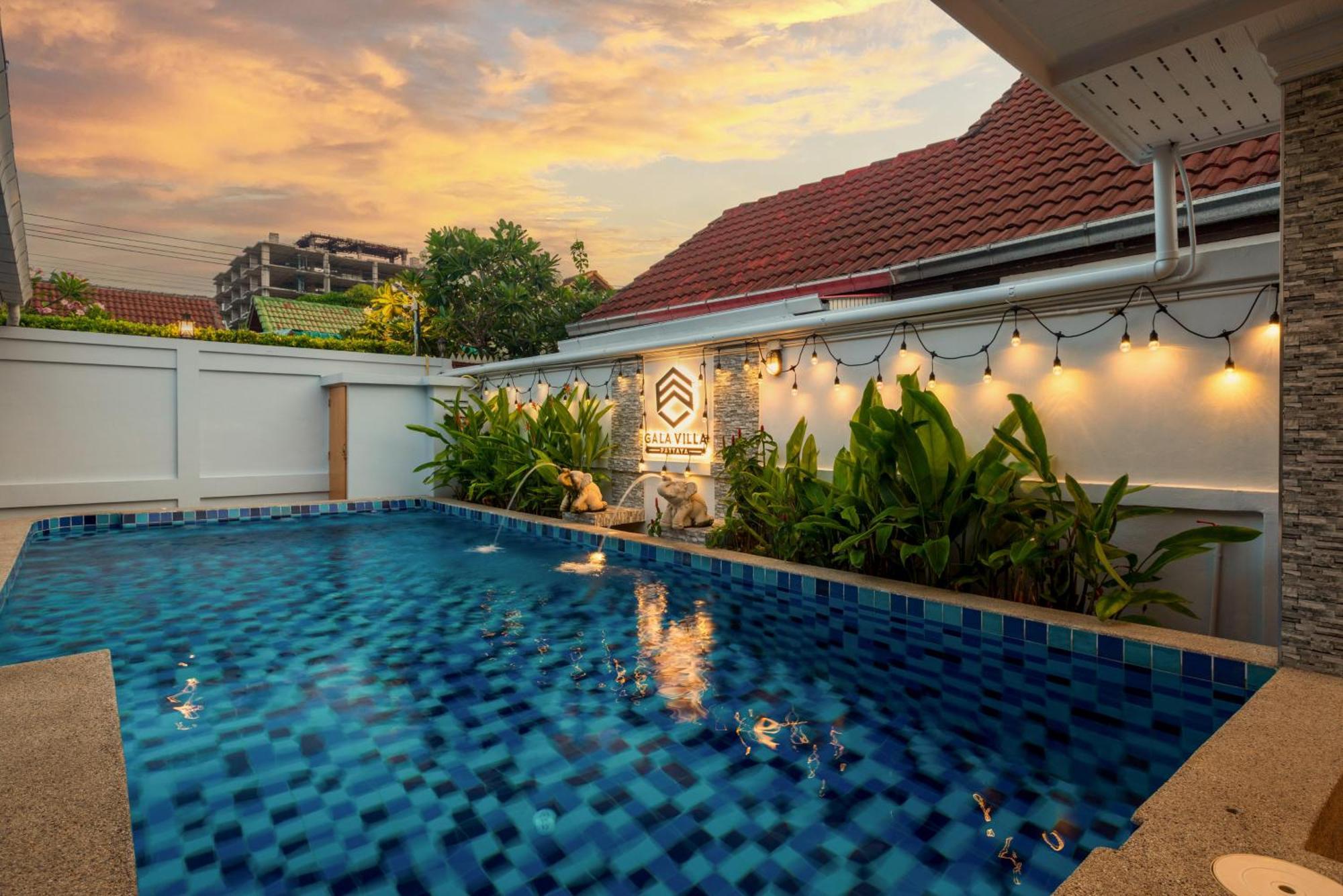 Pattaya Private Villa - Pool,Sauna,Snooker,Bbq Ngoại thất bức ảnh