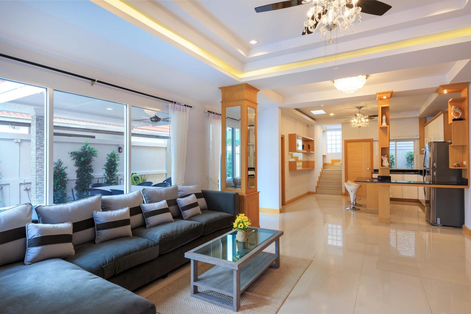 Pattaya Private Villa - Pool,Sauna,Snooker,Bbq Ngoại thất bức ảnh