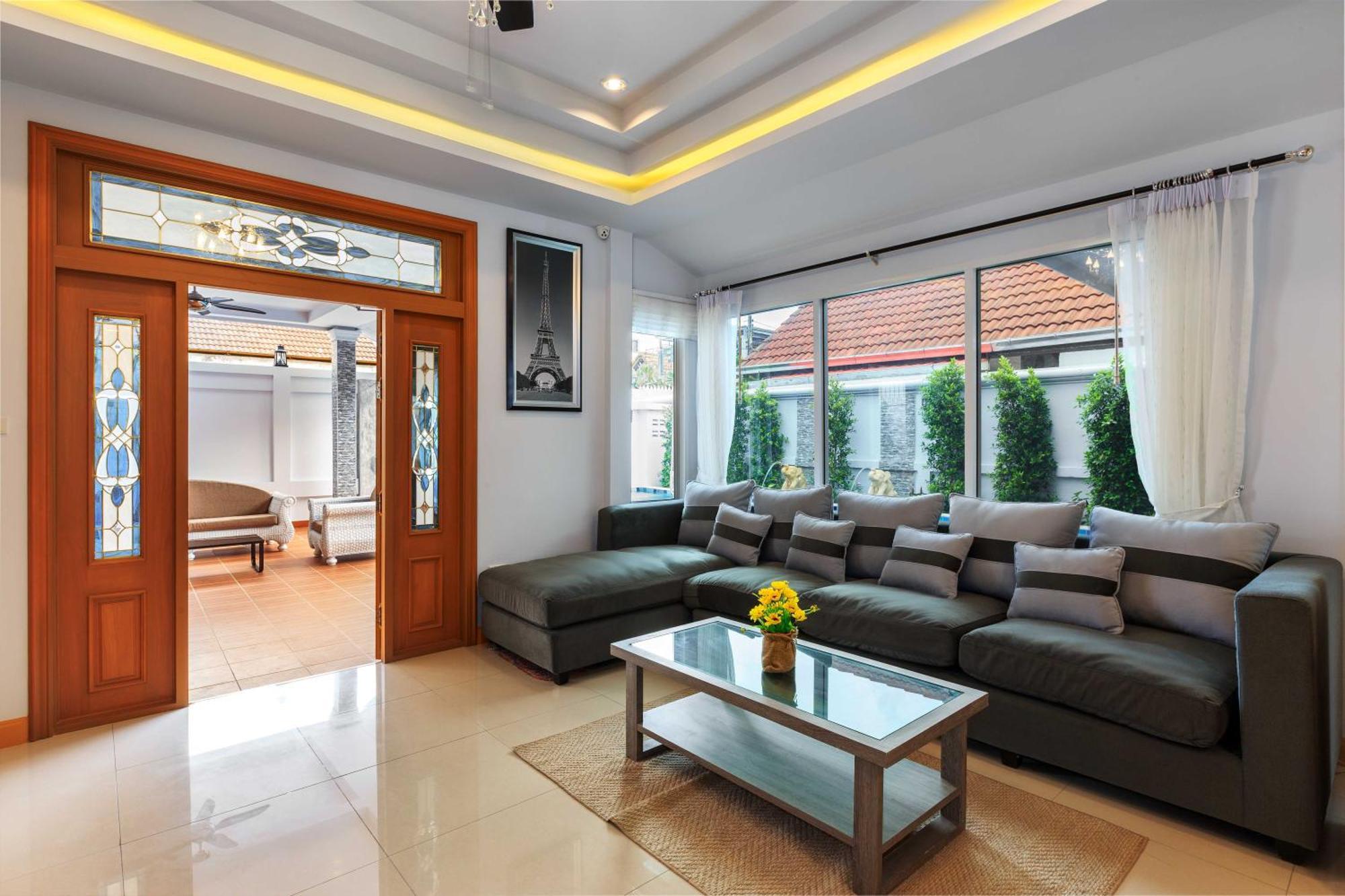Pattaya Private Villa - Pool,Sauna,Snooker,Bbq Ngoại thất bức ảnh