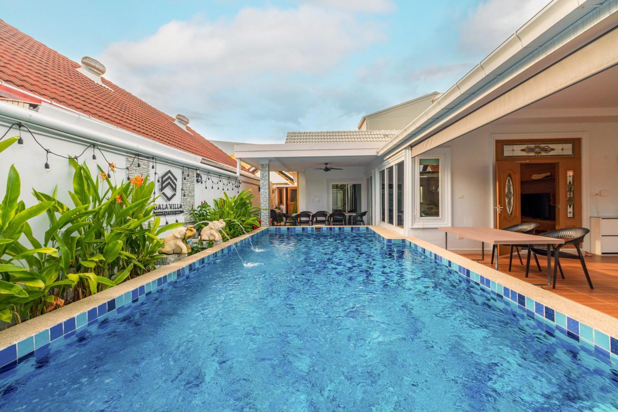 Pattaya Private Villa - Pool,Sauna,Snooker,Bbq Ngoại thất bức ảnh