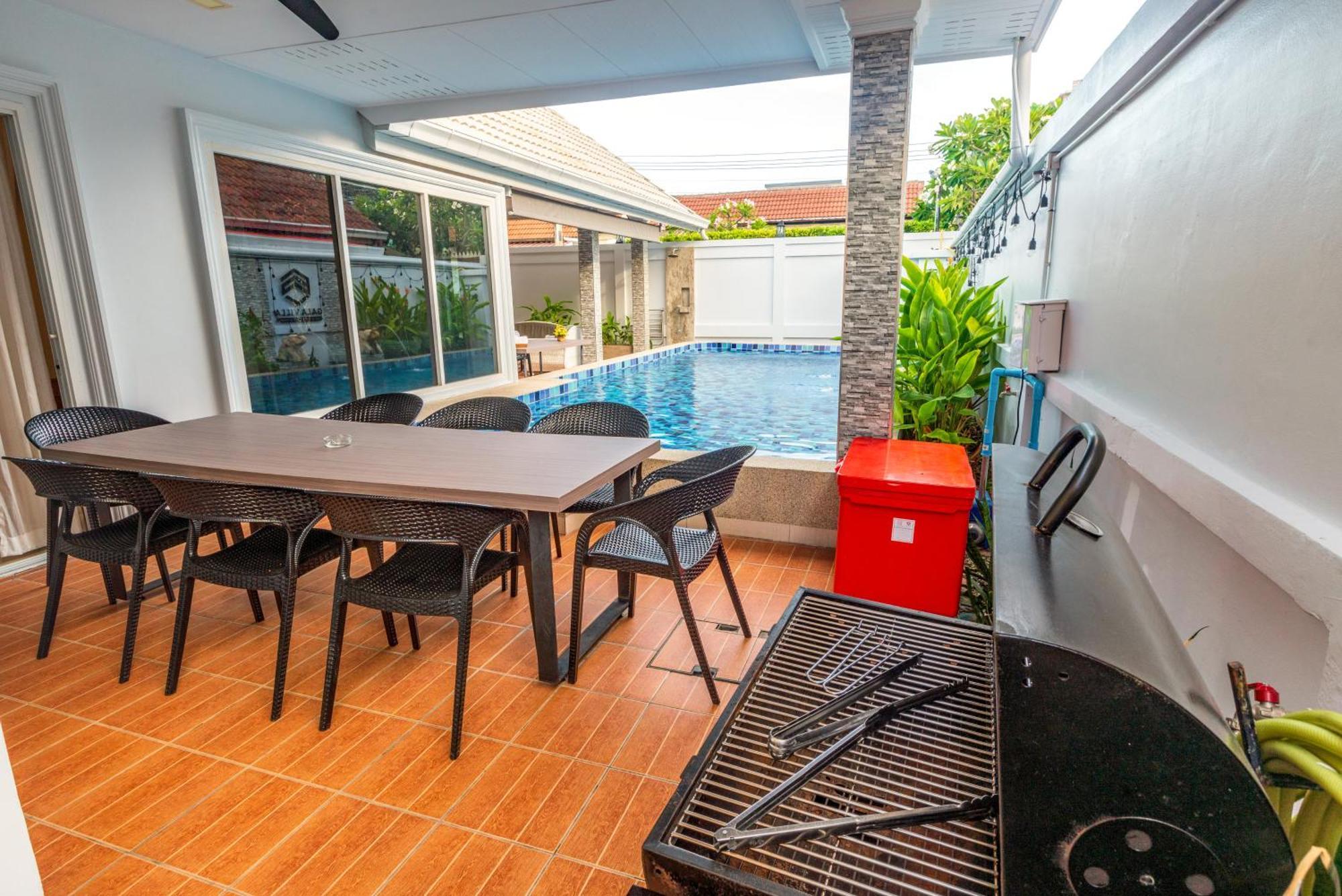 Pattaya Private Villa - Pool,Sauna,Snooker,Bbq Ngoại thất bức ảnh