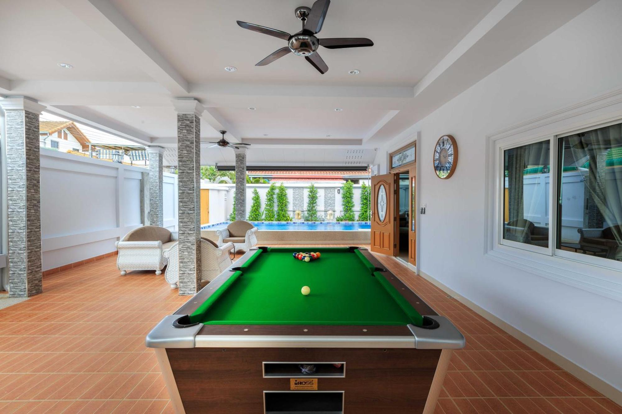 Pattaya Private Villa - Pool,Sauna,Snooker,Bbq Ngoại thất bức ảnh