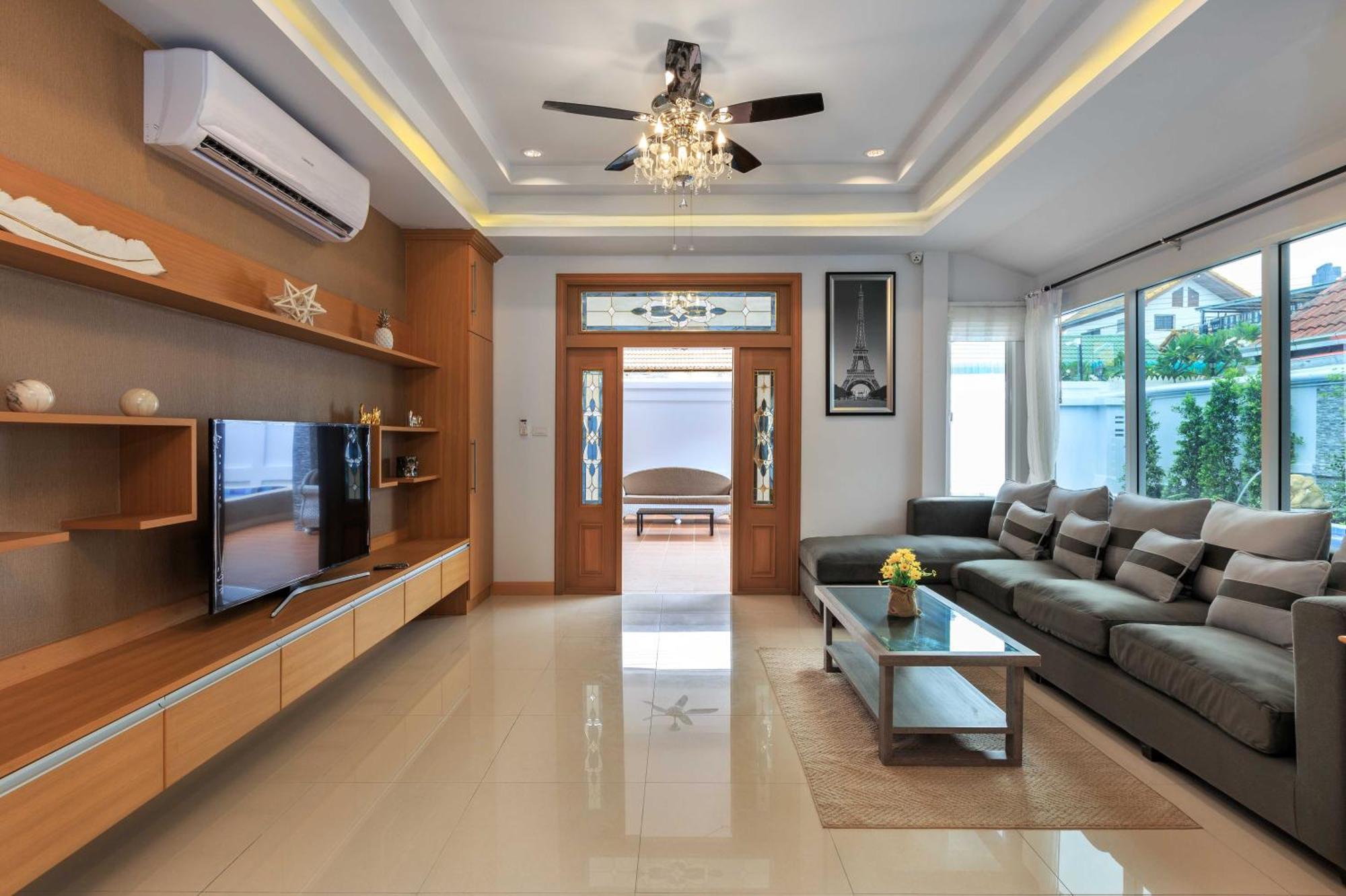 Pattaya Private Villa - Pool,Sauna,Snooker,Bbq Ngoại thất bức ảnh
